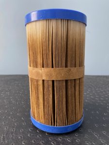 SPA filter damaged by ammonia